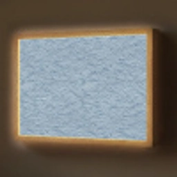 Golven - Ritmisch - Blauw Light Box met batterij (Wandlamp) middel 907 -z3d_website