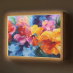 Golvend - Energie - warm Light Box met batterij (Wandlamp) middel -z3d_website