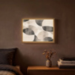 Grillige vormen - Subtiele overgangen - Dynamisch Light Box met batterij (Wandlamp) middel -sfeer4