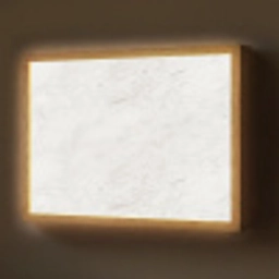 Wit - Marmer - Grijze aders Light Box met batterij (Wandlamp) middel 907 -z3d_website