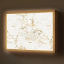 Wit - Marmer - Luxe - Goud Light Box met batterij (Wandlamp) middel 907 -z3d_website