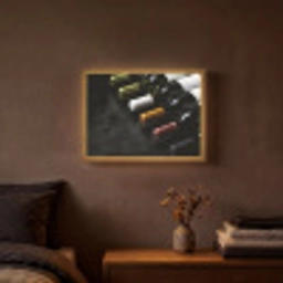 Wijn - Flessen - Variatie - Smaken Light Box met batterij (Wandlamp) middel -sfeer4