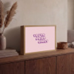 You're doing great - Roze - Bubble letters Light Box met batterij (Wandlamp) middel -sfeer2