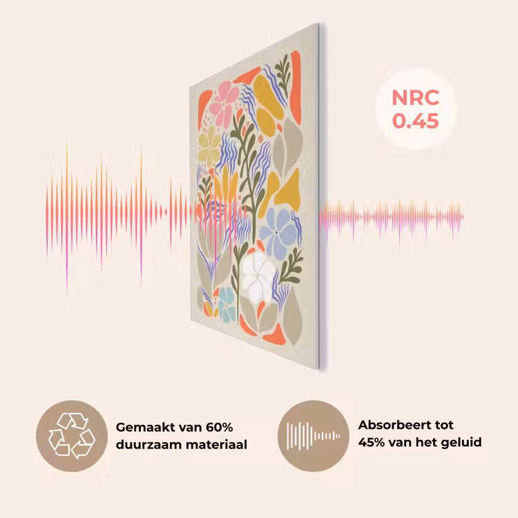 Abstract - Bloemen - Bladeren PET vilt klein -USP_NL