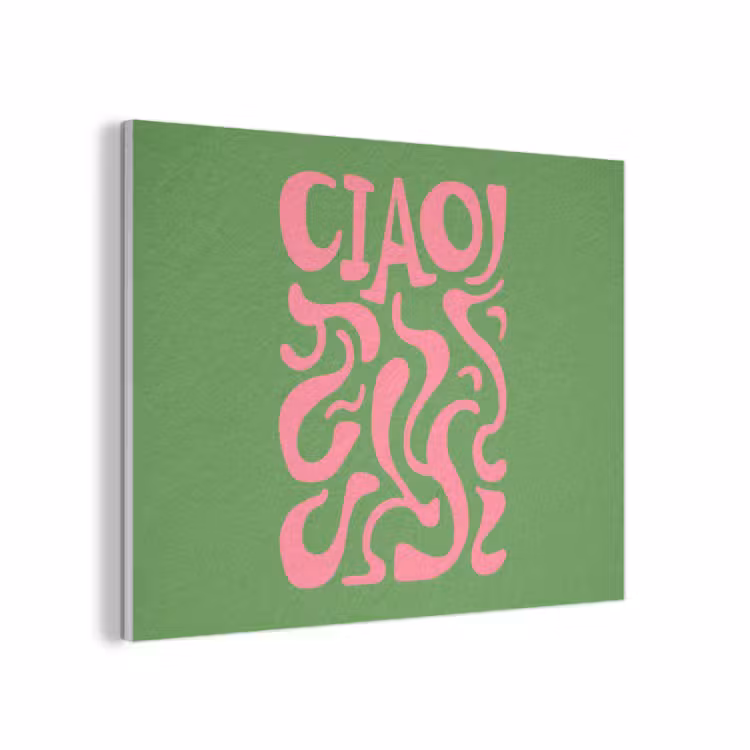 Abstract - Roze - Ciao - Vormen PET vilt klein -3d