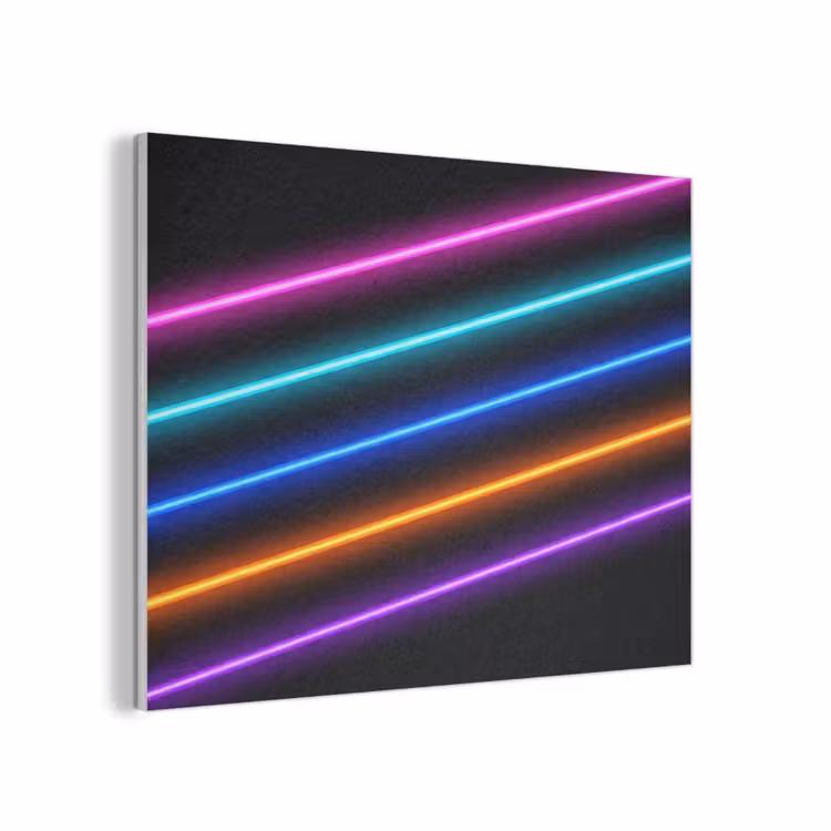 Esthetiek - Retro - Neon PET vilt klein -3d