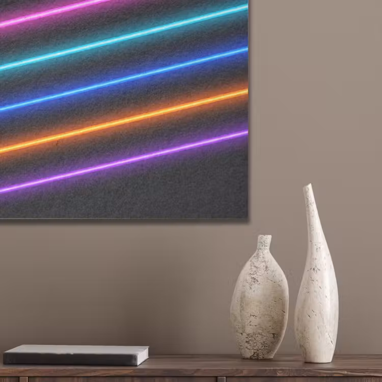 Esthetiek - Retro - Neon PET vilt klein -sfeer6_closeup