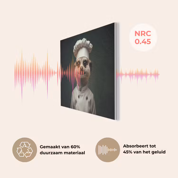 Dier - Kok - Stokstaartje PET vilt klein -USP_NL