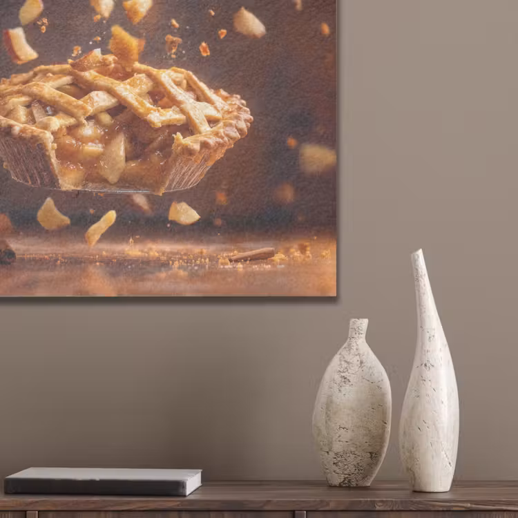 Appel - Taart - Warm - Eten PET vilt klein -sfeer6_closeup