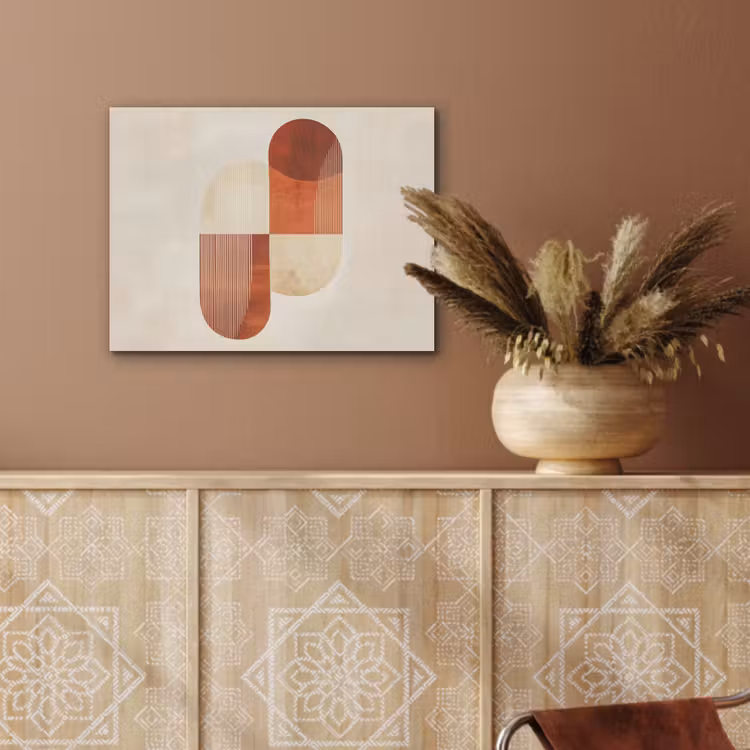 Bogen - Beige - Vormen PET vilt klein -sfeer4