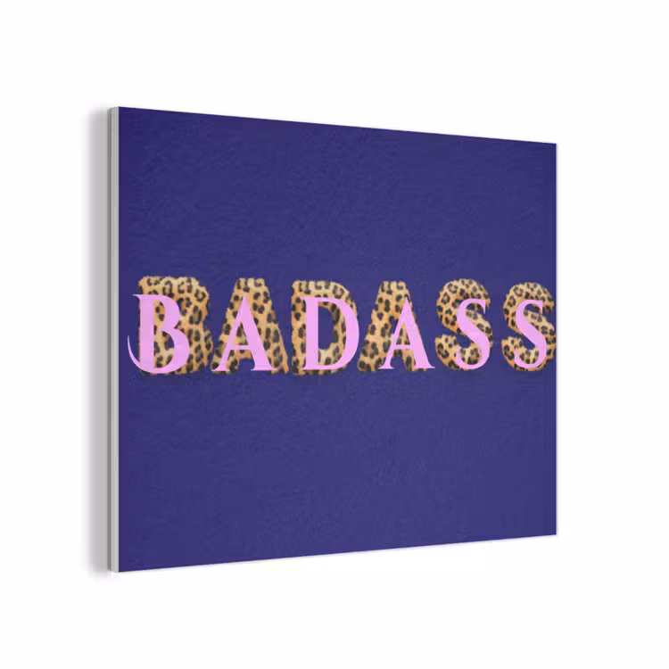Badass - Panterpint - Schaduw - Roze PET vilt klein -3d