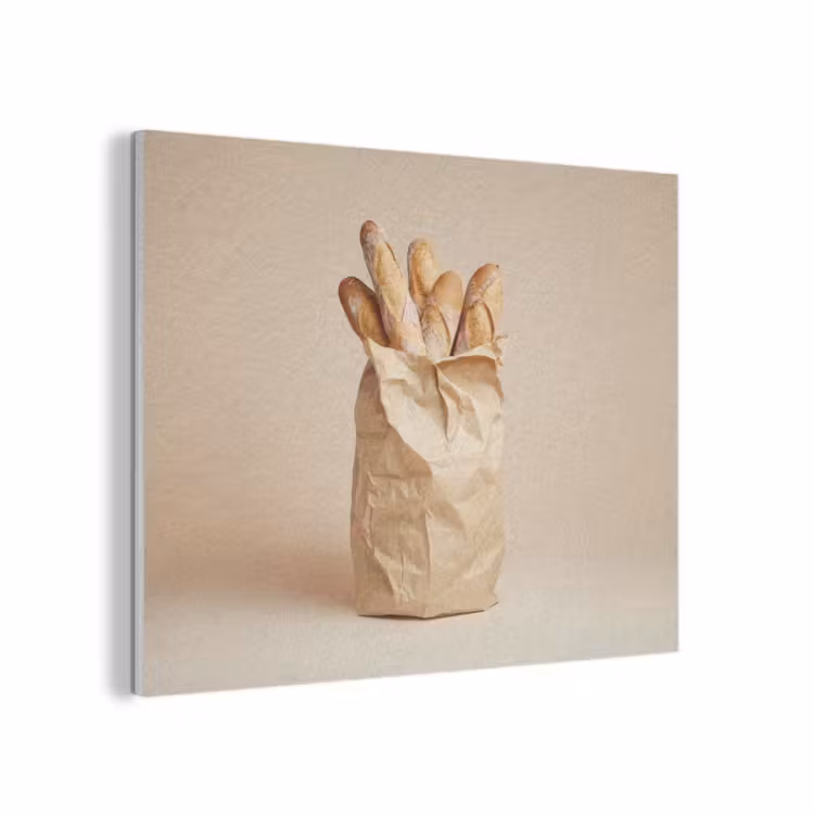 Baguette - Brood - Stokbrood - Beige PET vilt klein -3d