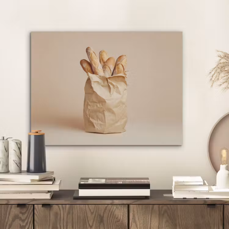 Baguette - Brood - Stokbrood - Beige PET vilt klein -sfeer1
