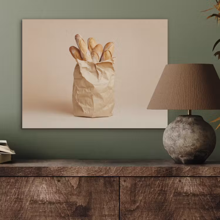 Baguette - Brood - Stokbrood - Beige PET vilt klein -sfeer2
