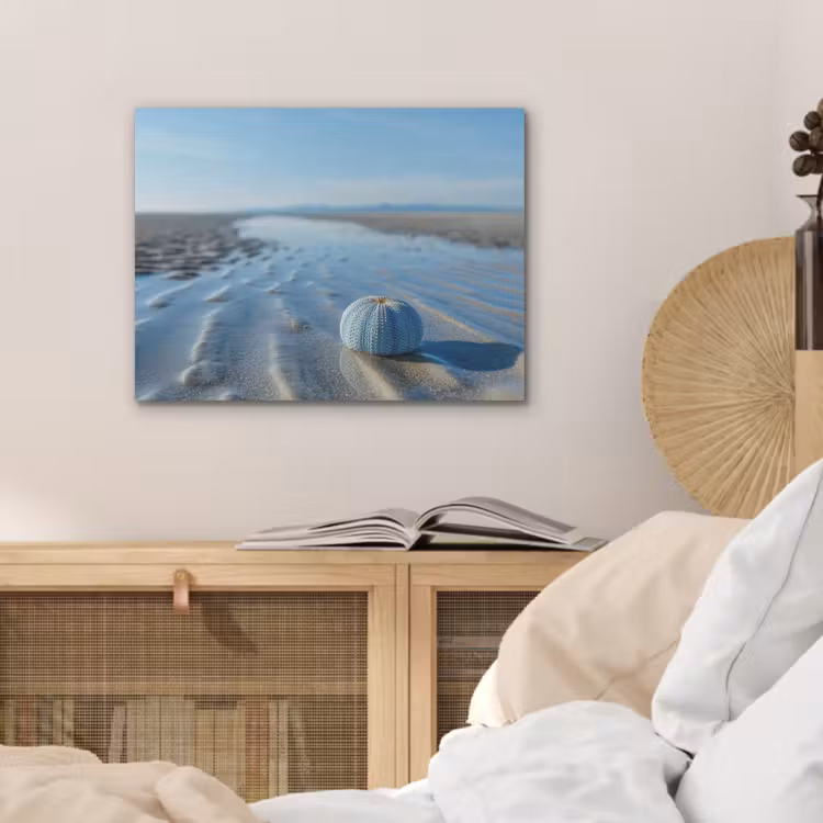 Strand - Schild - Water - Blauw PET vilt klein -sfeer3