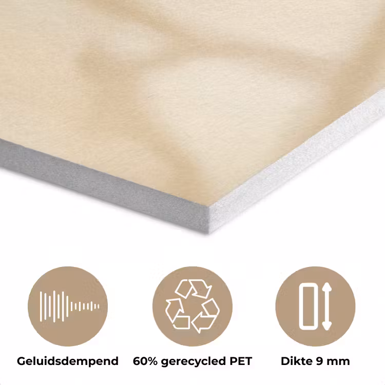 Beige - Paastak - Eieren PET vilt klein -closeup_NL