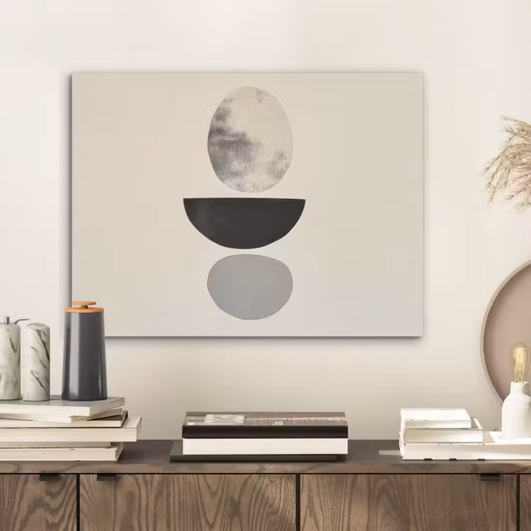 Beige - Japandi - Wabi sabi PET vilt klein -sfeer1