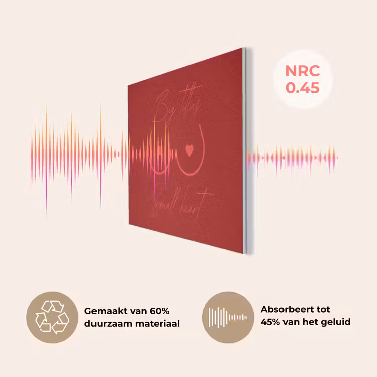 Big titties small heart - Rood - Hart PET vilt klein -USP_NL
