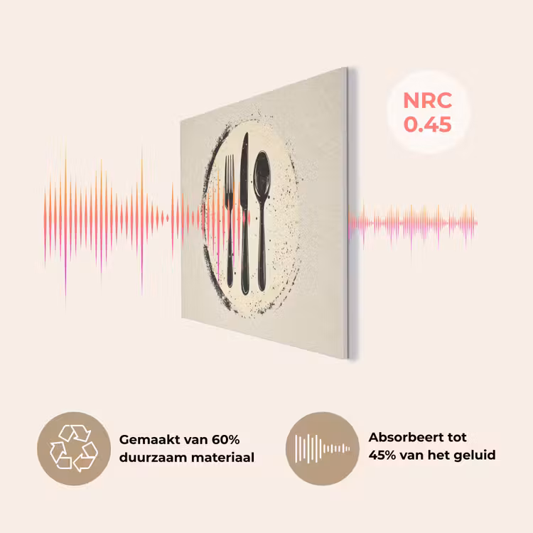 Zwart - Bestek - Rondje PET vilt klein -USP_NL