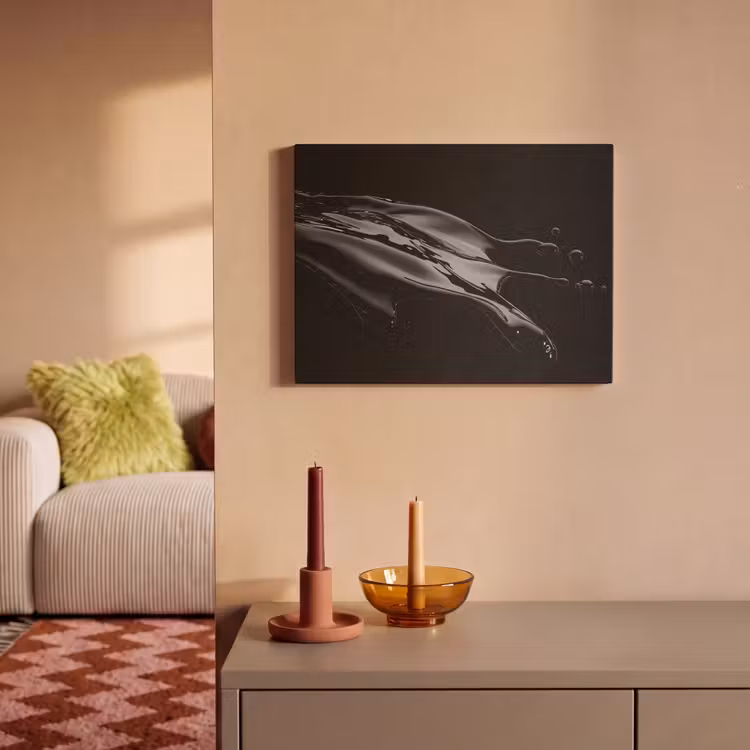 Zwart - Splash - Water PET vilt klein -sfeer1