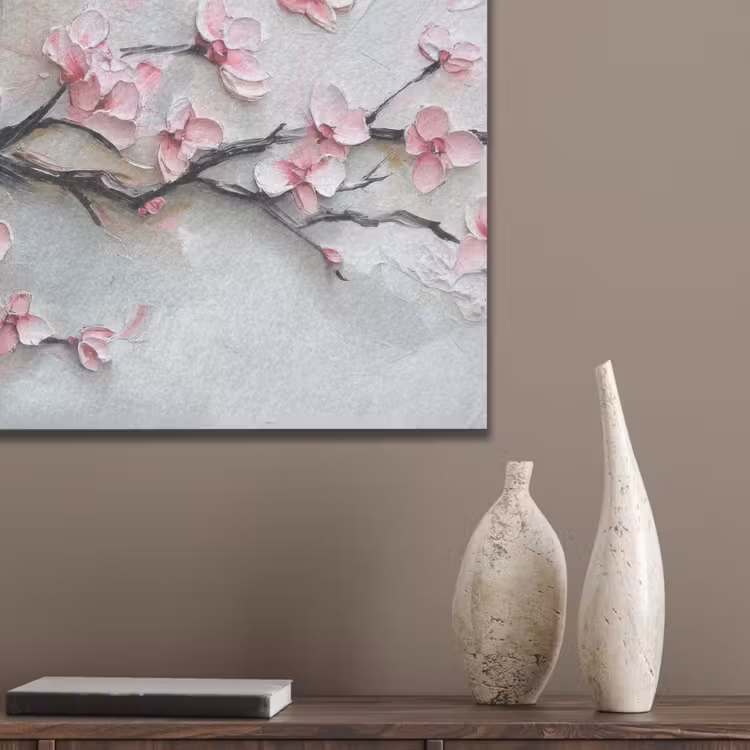 Bloesem - Kunstzinnig - Roze - Sakura PET vilt klein -sfeer6_closeup