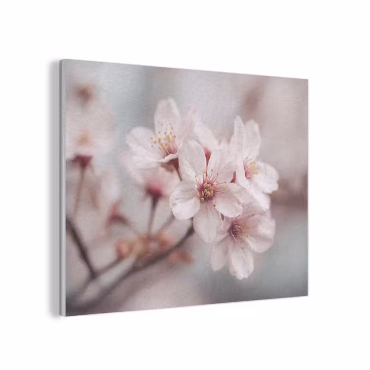 Bloesems - Meeldraden - Geel - Wazig PET vilt klein -3d
