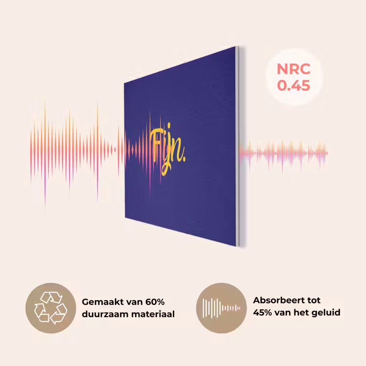 Blauw - Geel - Fijn PET vilt klein -USP_NL