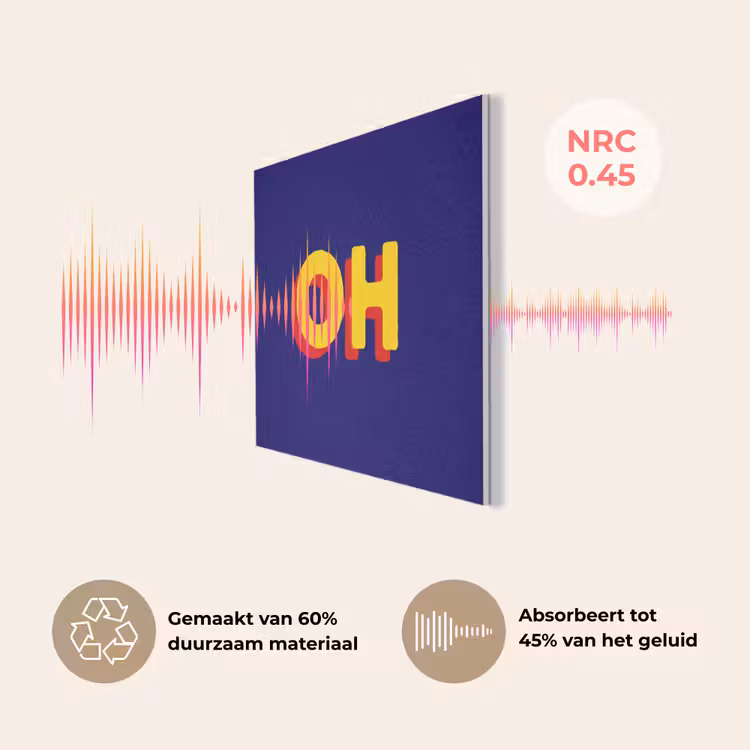 Blauw - Geel - OH - Schaduw PET vilt klein -USP_NL