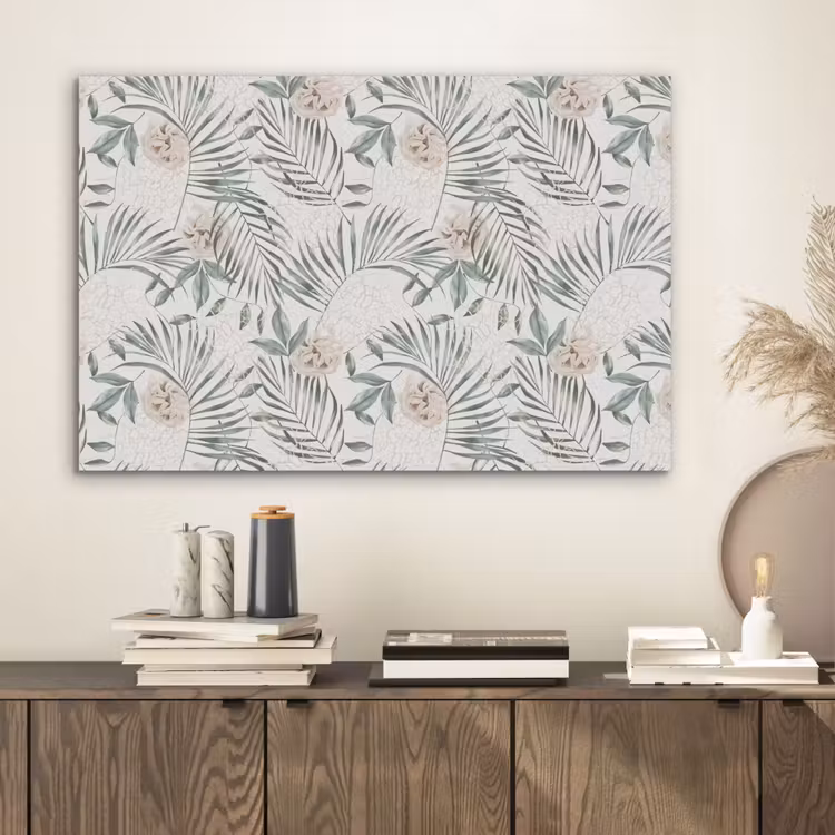 Bohemian - Bloemen - Bladeren - Jungle - Tropical PET vilt middel -sfeer1