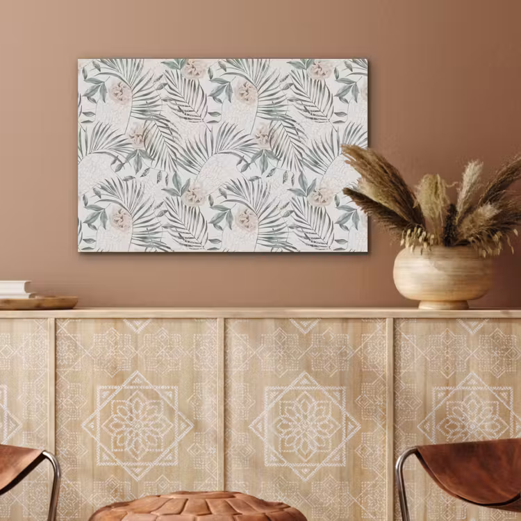 Bohemian - Bloemen - Bladeren - Jungle - Tropical PET vilt middel -sfeer4