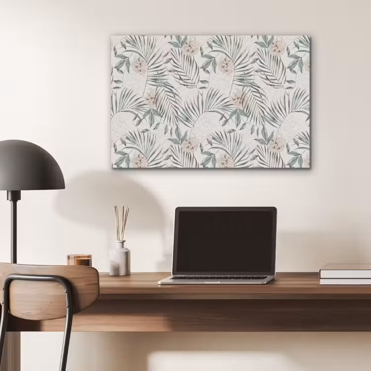 Bohemian - Bladeren - Bloemen - Tropisch PET vilt middel -sfeer5