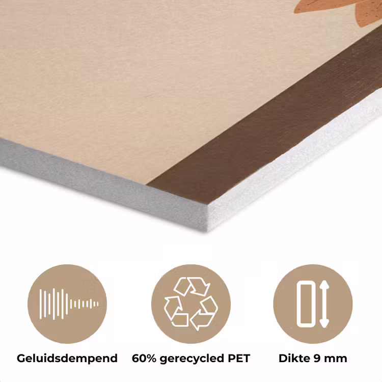 Boeken - Toren - Koffie - Beige PET vilt klein -closeup_NL