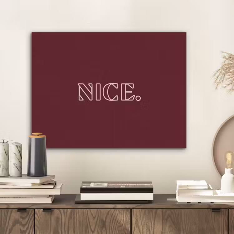 Bordeaux - Nice - minimalistisch PET vilt klein -sfeer1