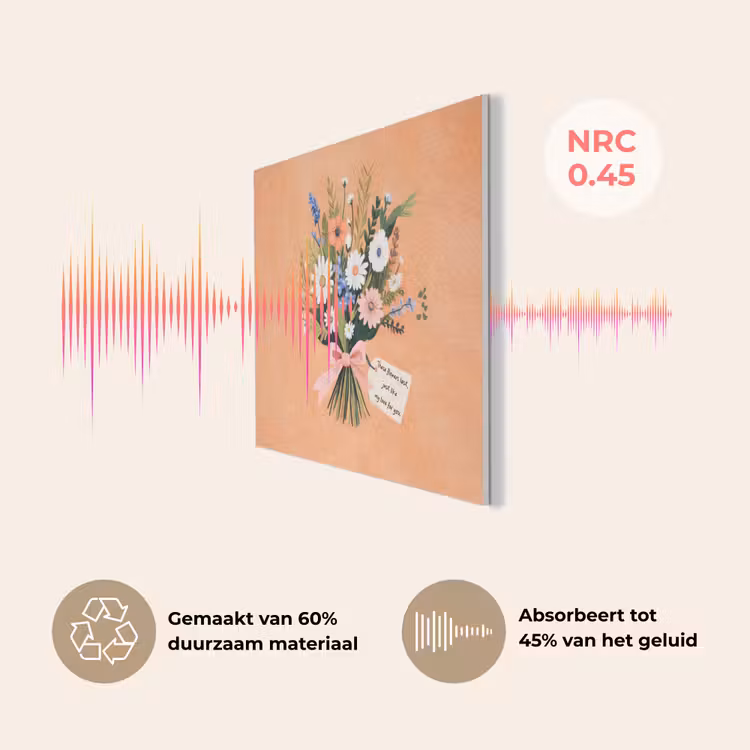 Boeket - Strikje - Quote PET vilt klein -USP_NL