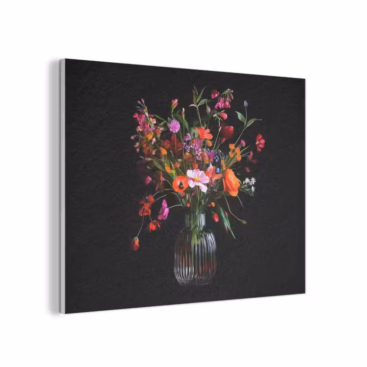 Boeket - Veldbloemen - Vaas PET vilt klein -3d