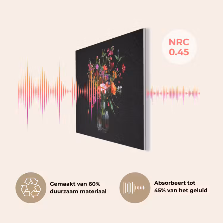Boeket - Veldbloemen - Vaas PET vilt klein -USP_NL