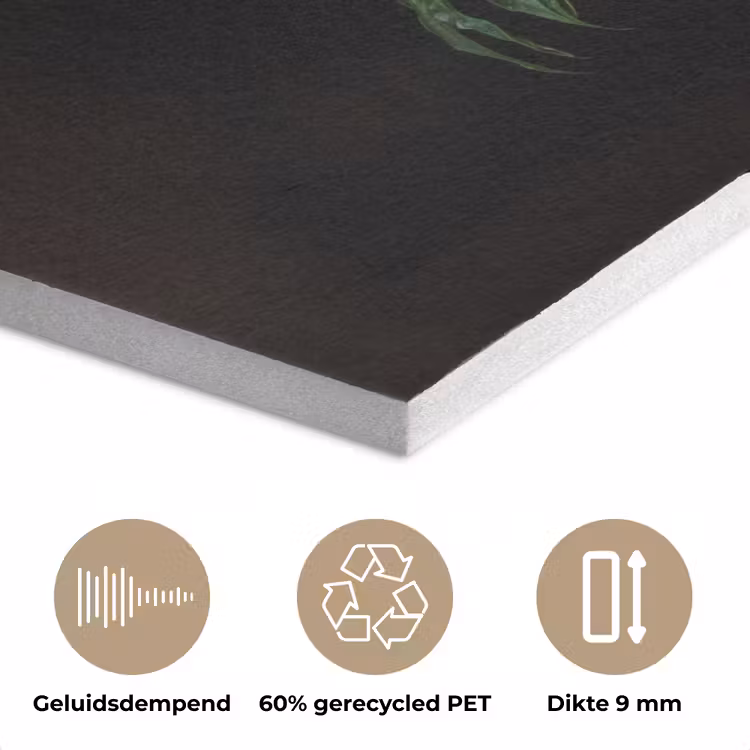 Schaal - Boeket - Bloemen PET vilt klein -closeup_NL