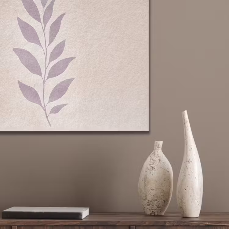 Tak - Bladeren - Minimalistisch - Beige PET vilt klein -sfeer6_closeup