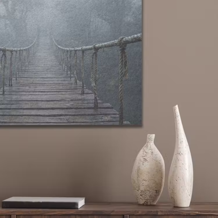 Brug - Jungle - Mist - Natuur PET vilt klein -sfeer6_closeup