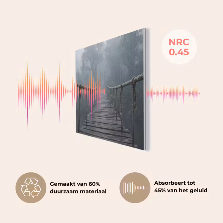 Brug - Jungle - Mist - Natuur PET vilt klein -USP_NL