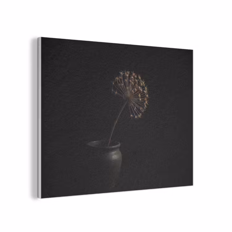 Bol - Gedroogd - Vaas - Zwart PET vilt klein -3d