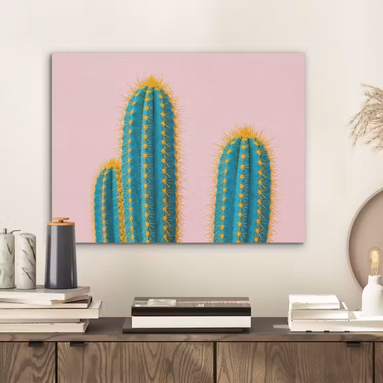 Cactussen - Modern - Pastel PET vilt klein -sfeer1