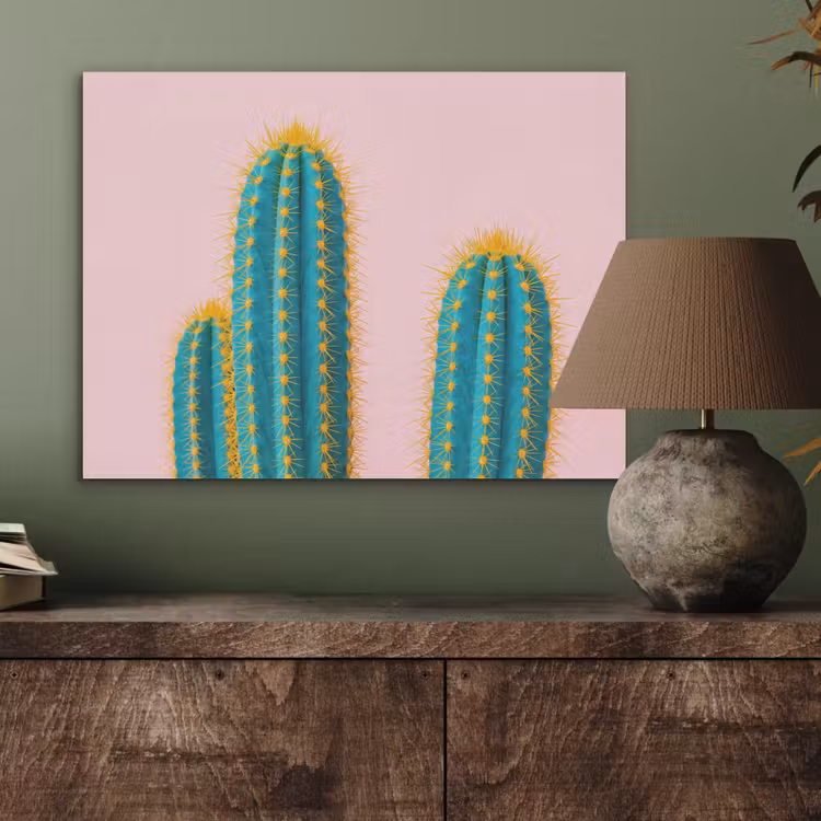 Cactussen - Modern - Pastel PET vilt klein -sfeer2