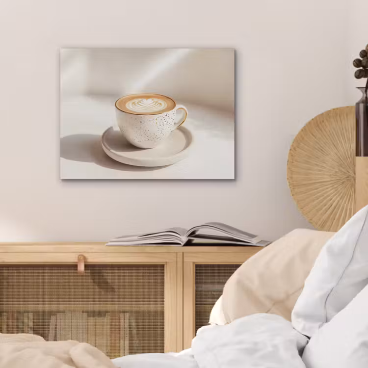Cappuccino - Schuim - Schotel - Beige PET vilt klein -sfeer3