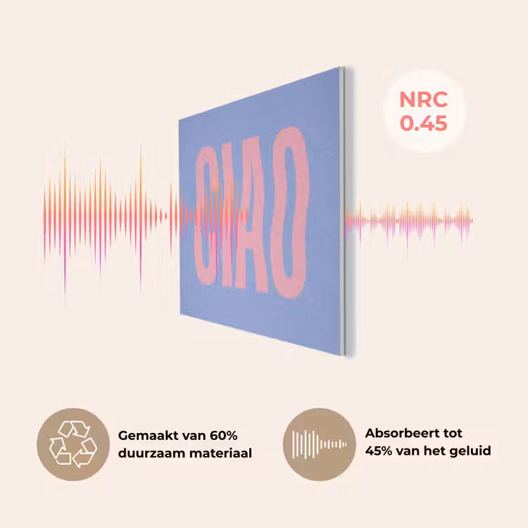 Ciao - Roze - Blauw - Golvend PET vilt klein -USP_NL