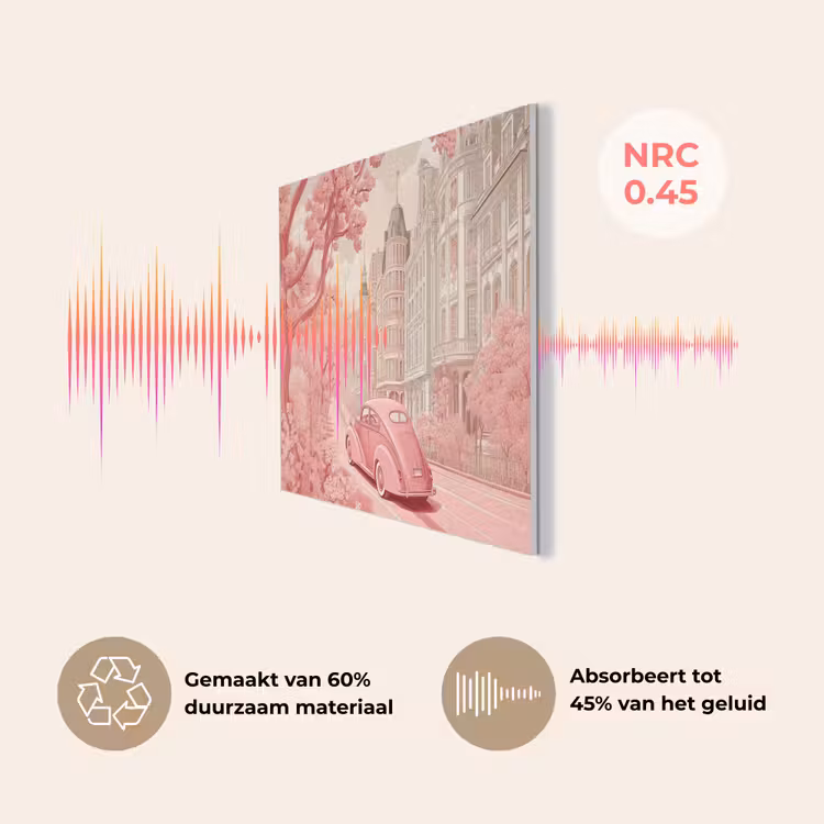 City - Car - Pink PET vilt klein -USP_NL