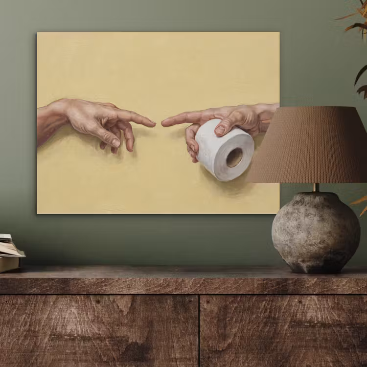 Klassiek - Kunst - Humor PET vilt klein -sfeer2