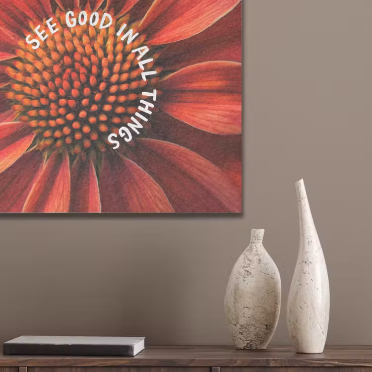 Close up - Bloem - Quote - Rood PET vilt klein -sfeer6_closeup