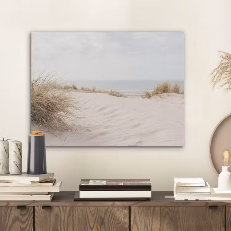 Wolken - Duinlandschap - Zand PET vilt klein -sfeer1