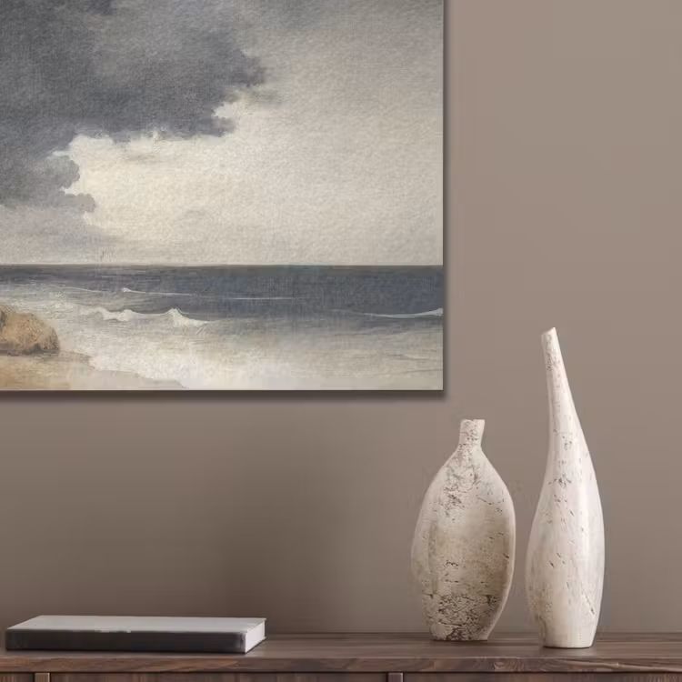 Kust - Golven - Rots - Storm PET vilt klein -sfeer6_closeup